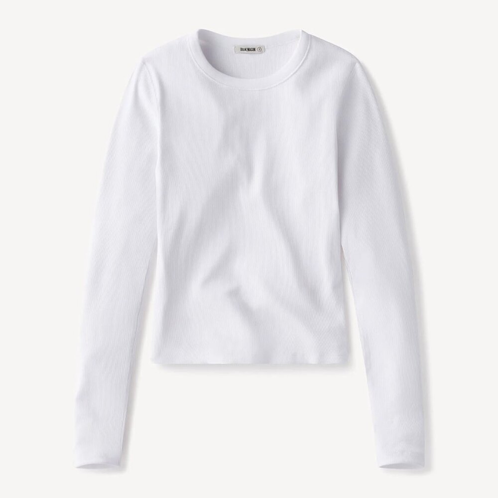 Buck Mason Surplus Rib Long Sleeve Crew